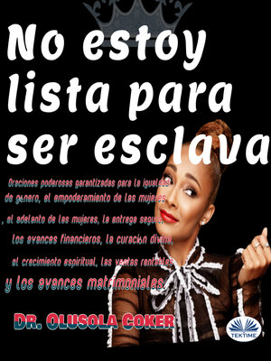 cover image of No Estoy Lista Para Ser Esclava